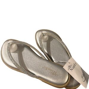Silver Women's Sandals